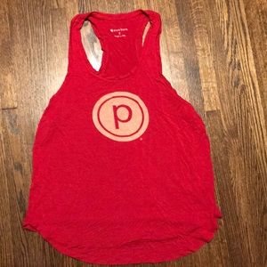 Pure barre circle p tank racer back